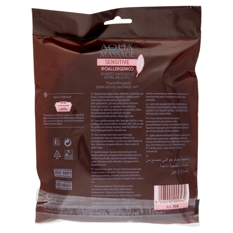 Aquamassage Sensitive Guanto Massaggio Extra Delicato
